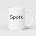 Spots Mug in white