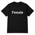 Female T-Shirt in black