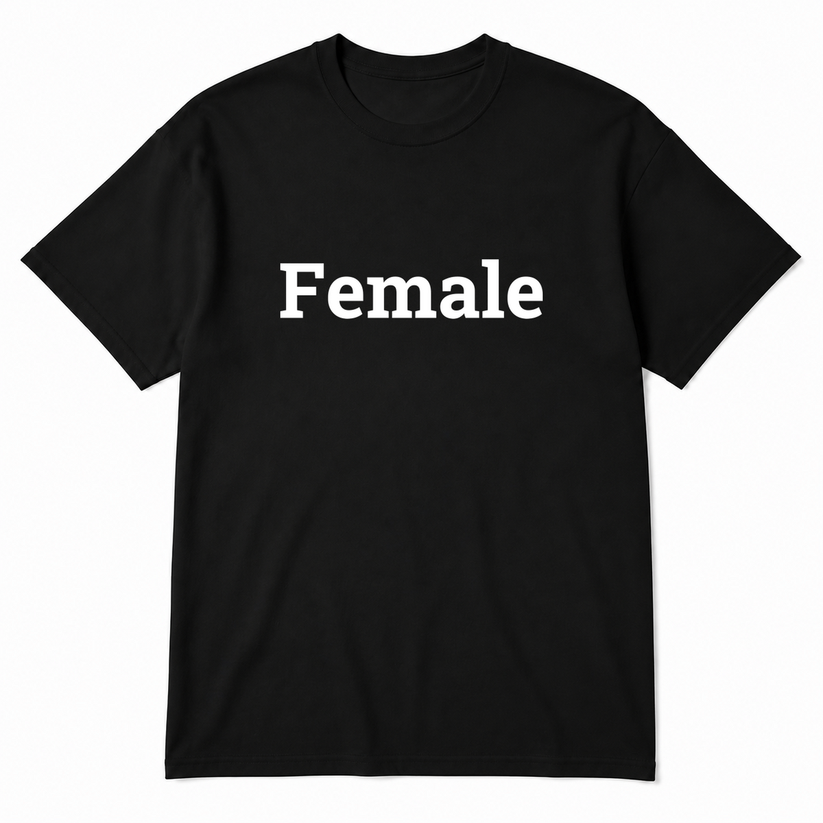 Female T-Shirt in black