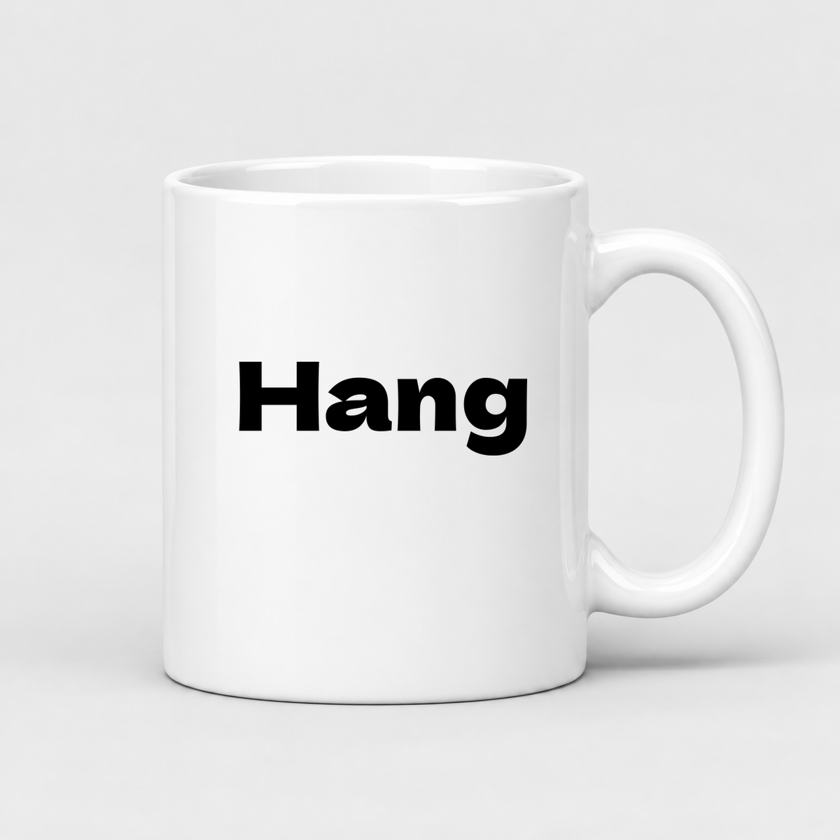 Hang Mug in white