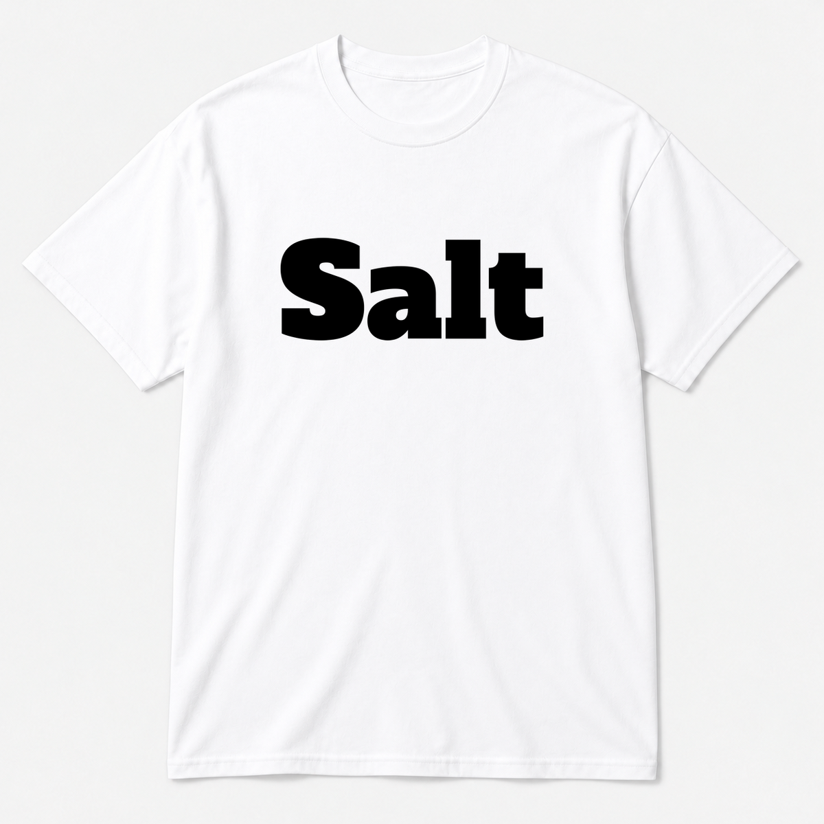 Salt T-Shirt in white