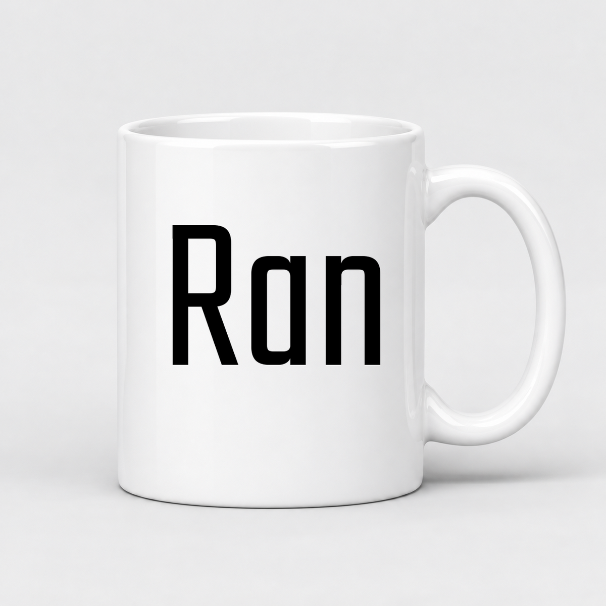 Ran Mug in white