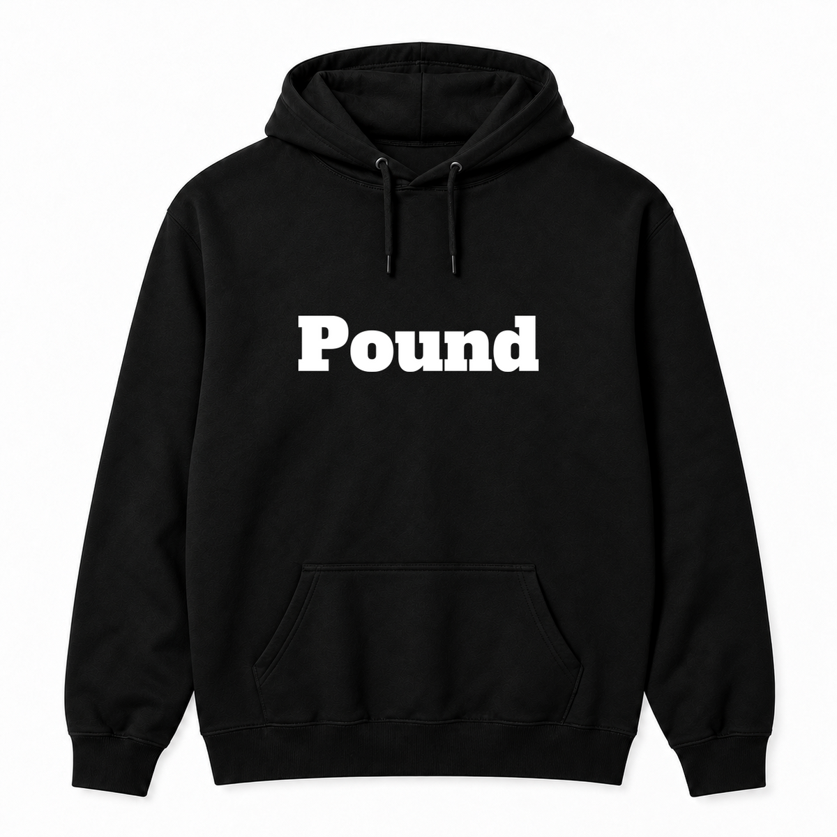 Pound Hoodie in black