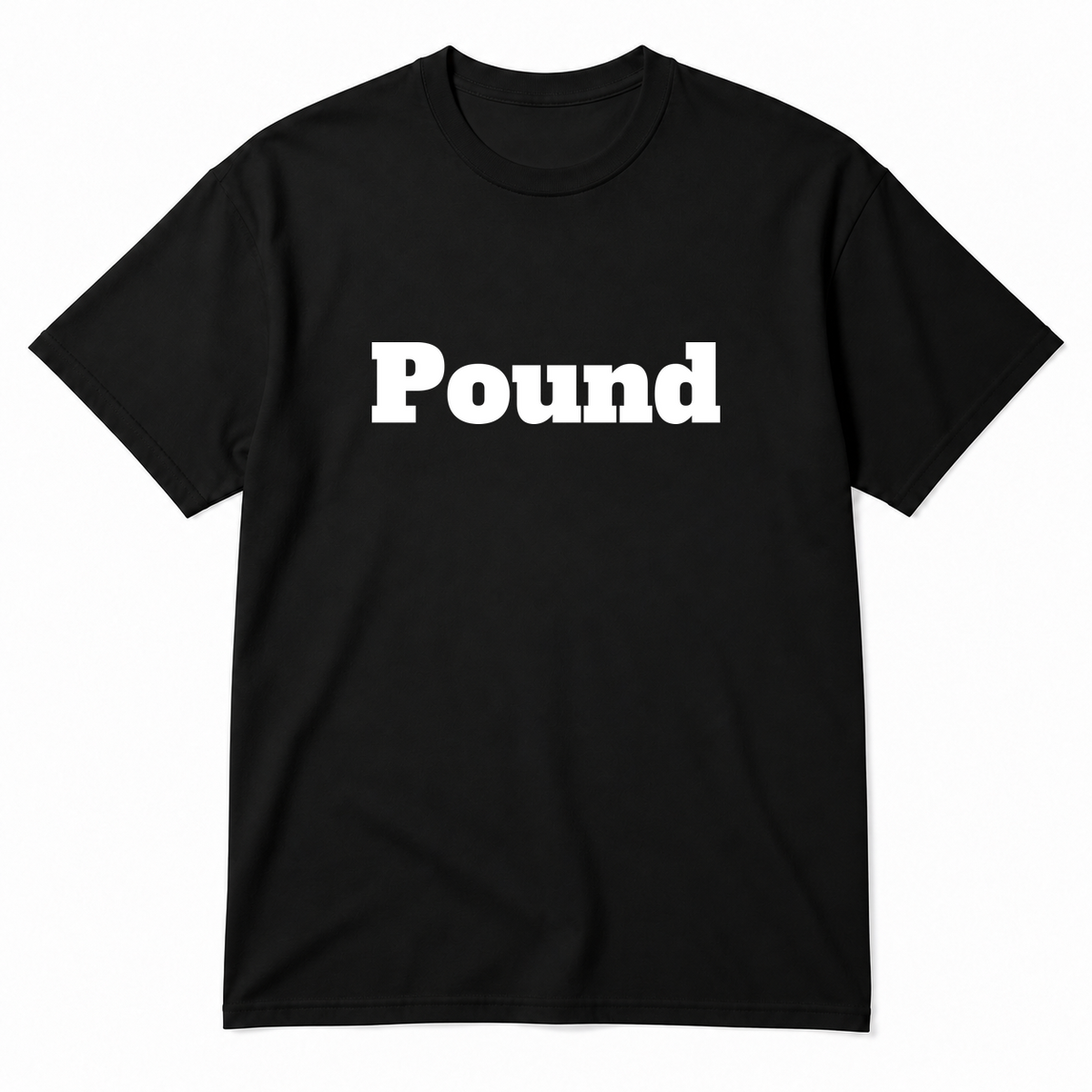 Pound T-Shirt in black