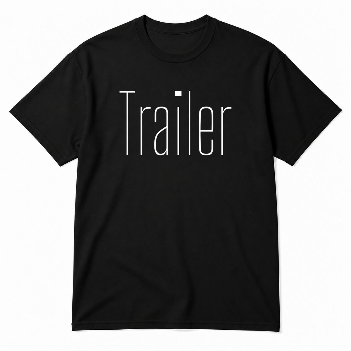 Trailer T-Shirt in black