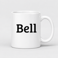 Bell Mug in white