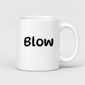 Blow Mug in white