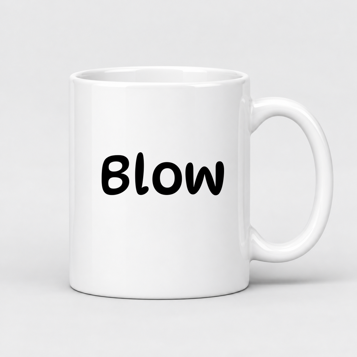 Blow Mug in white