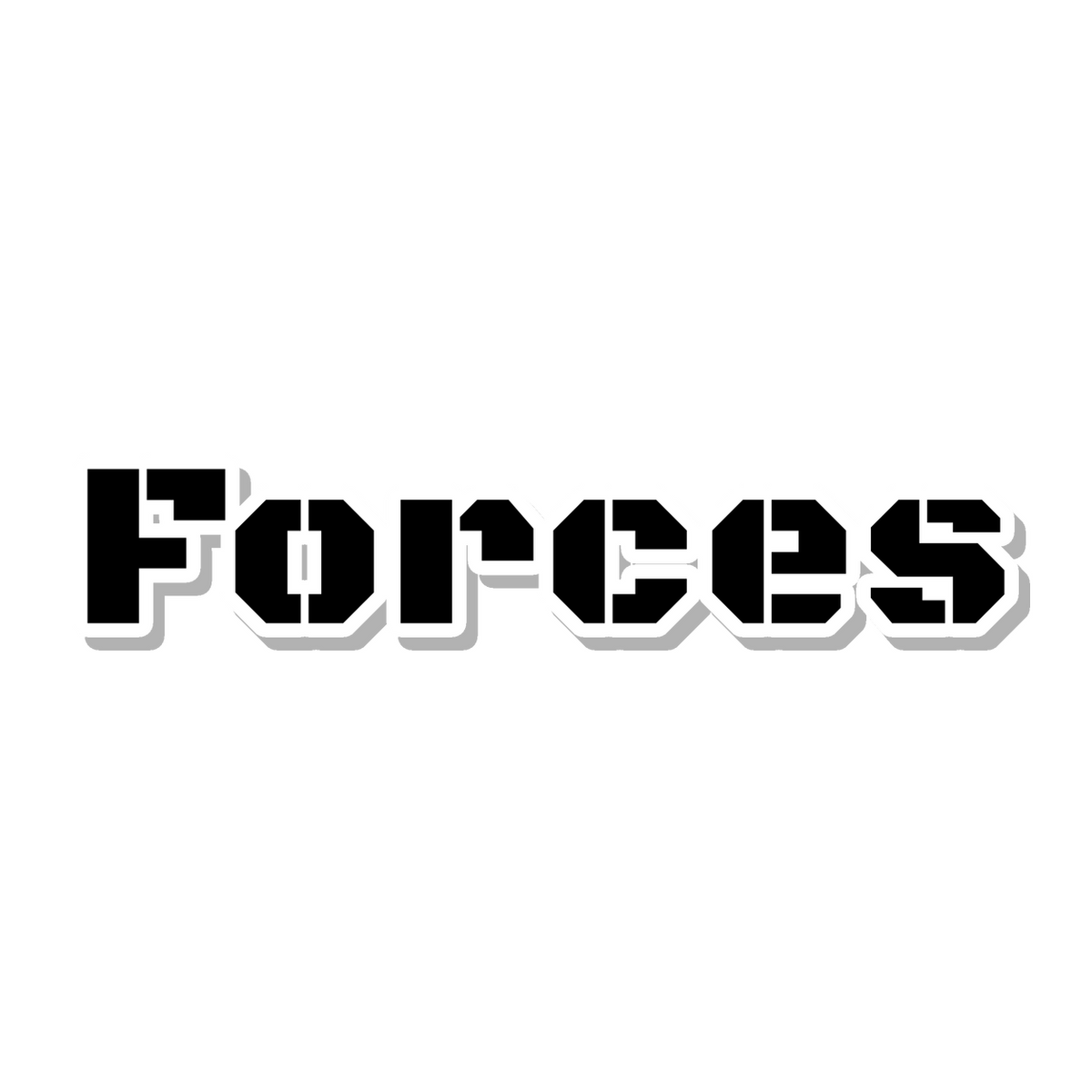 Forces die-cut sticker