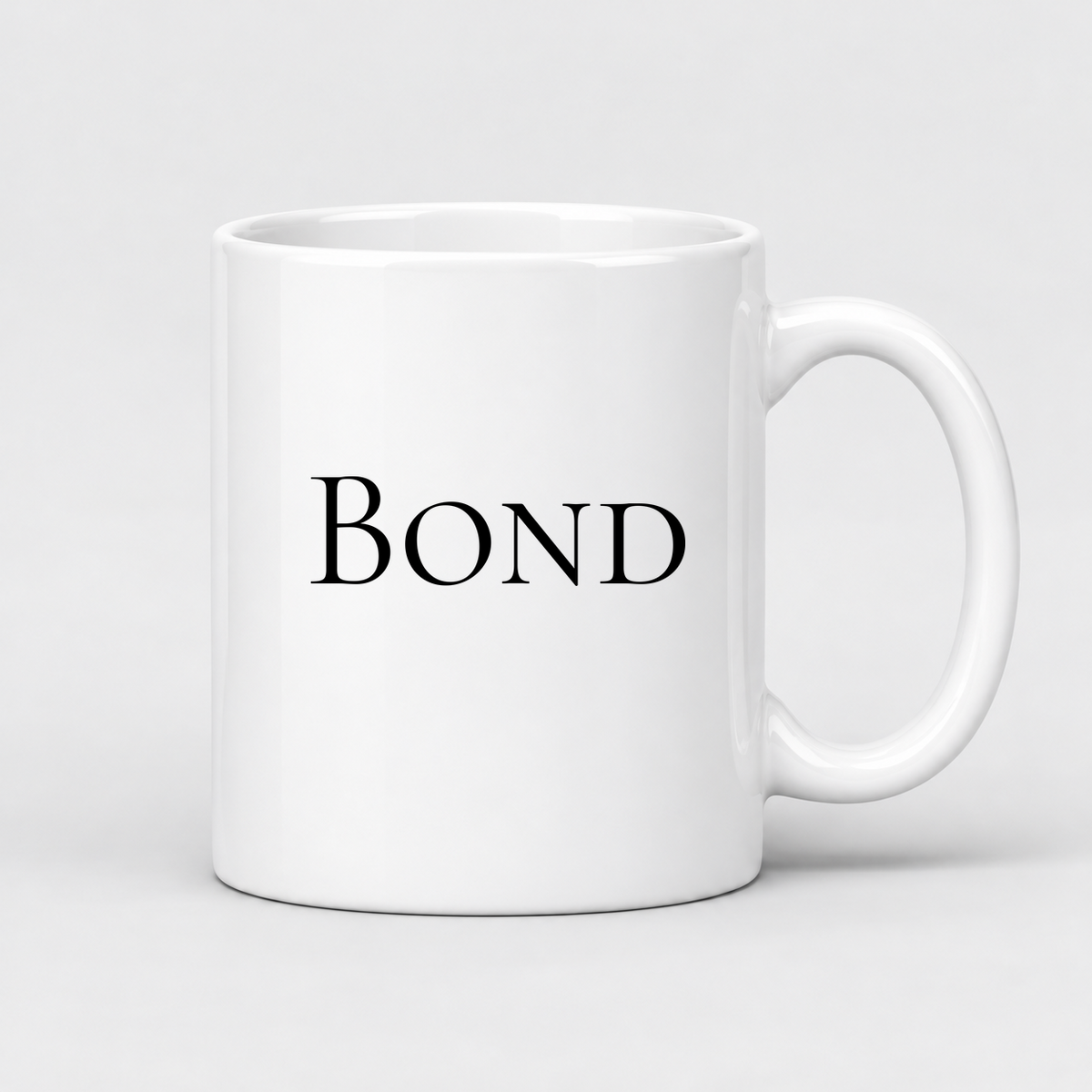 Bond Mug in white