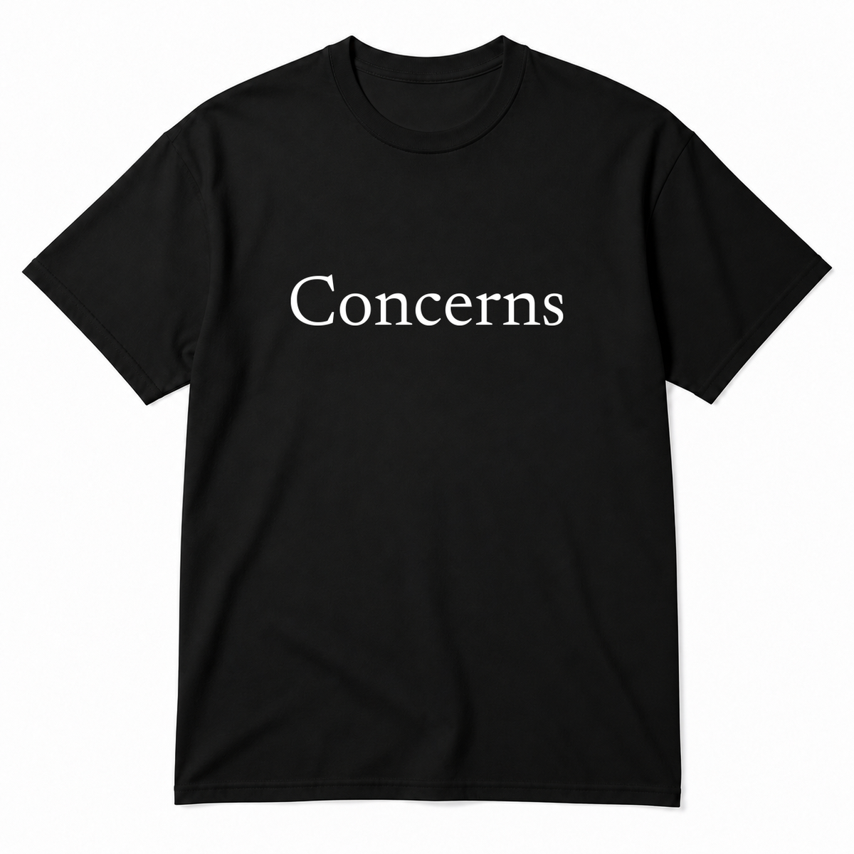 Concerns T-Shirt in black