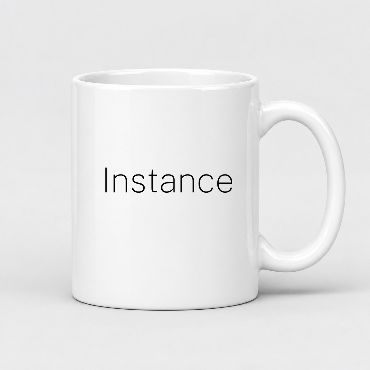 Instance Mug in white