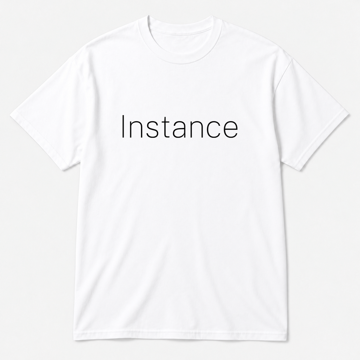 Instance T-Shirt in white