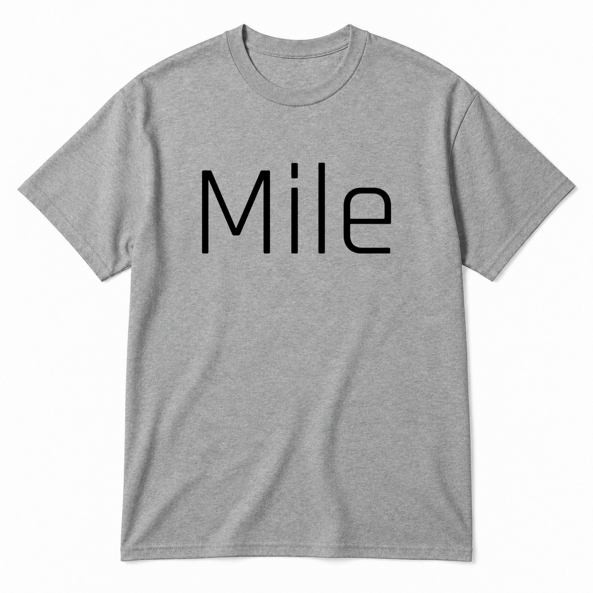 Mile T-Shirt in gray