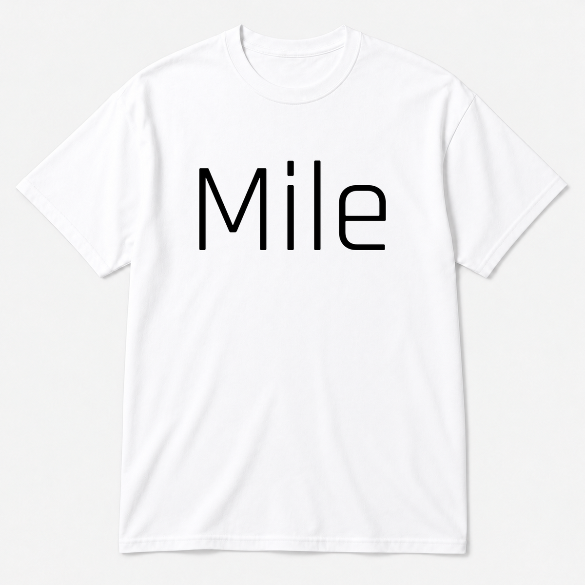 Mile T-Shirt in white