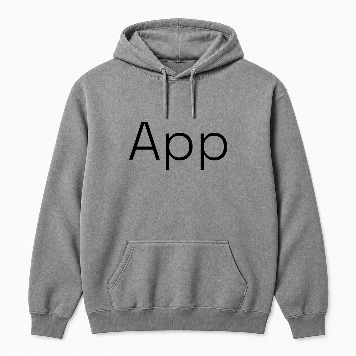 App Hoodie in gray