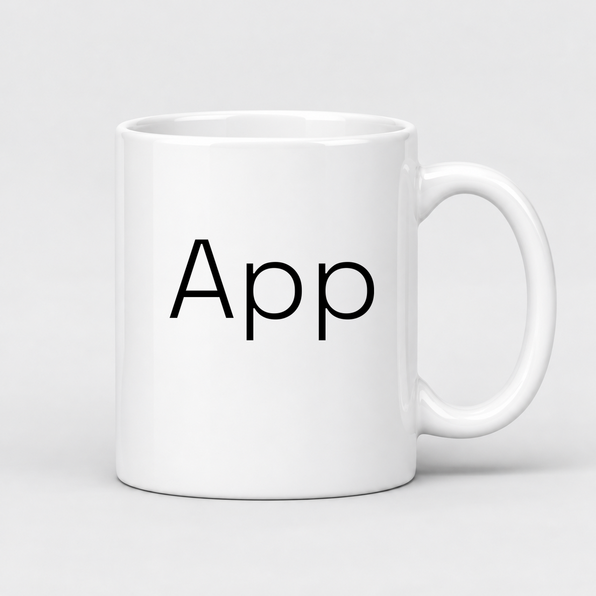 App Mug in white