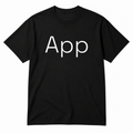 App T-Shirt in black