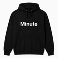 Minute Hoodie in black