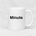 Minute Mug in white