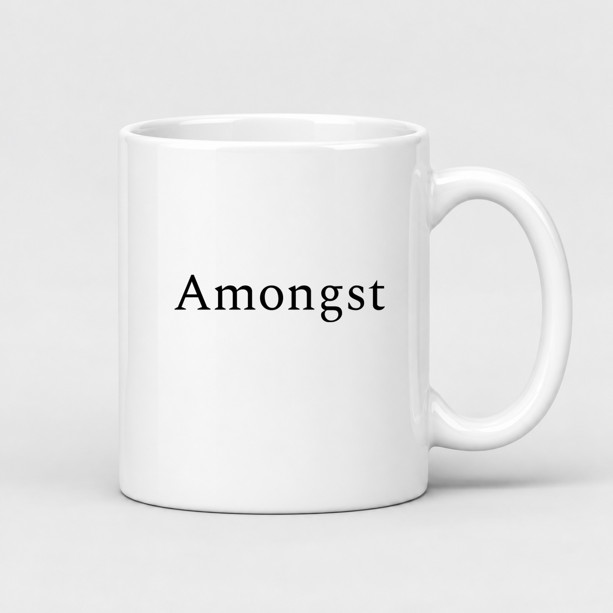 Amongst Mug in white