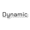 Dynamic die-cut sticker