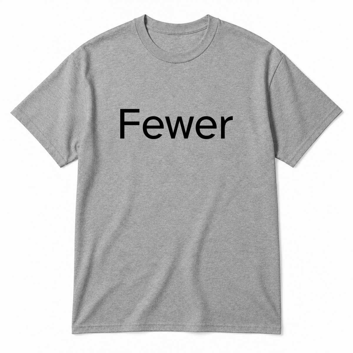 Fewer T-Shirt in gray