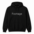 Footage Hoodie in black
