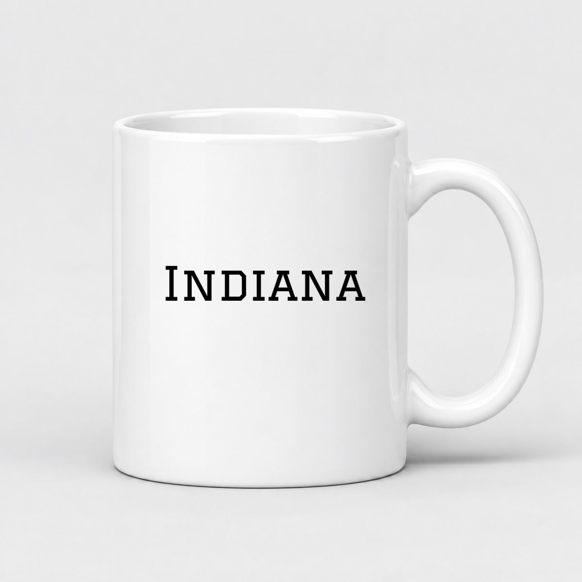 Indiana Mug in white