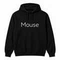 Mouse Hoodie in black