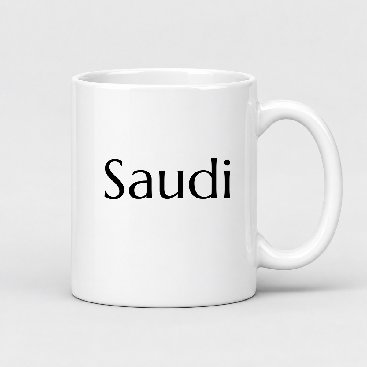 Saudi Mug in white