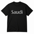Saudi T-Shirt in black