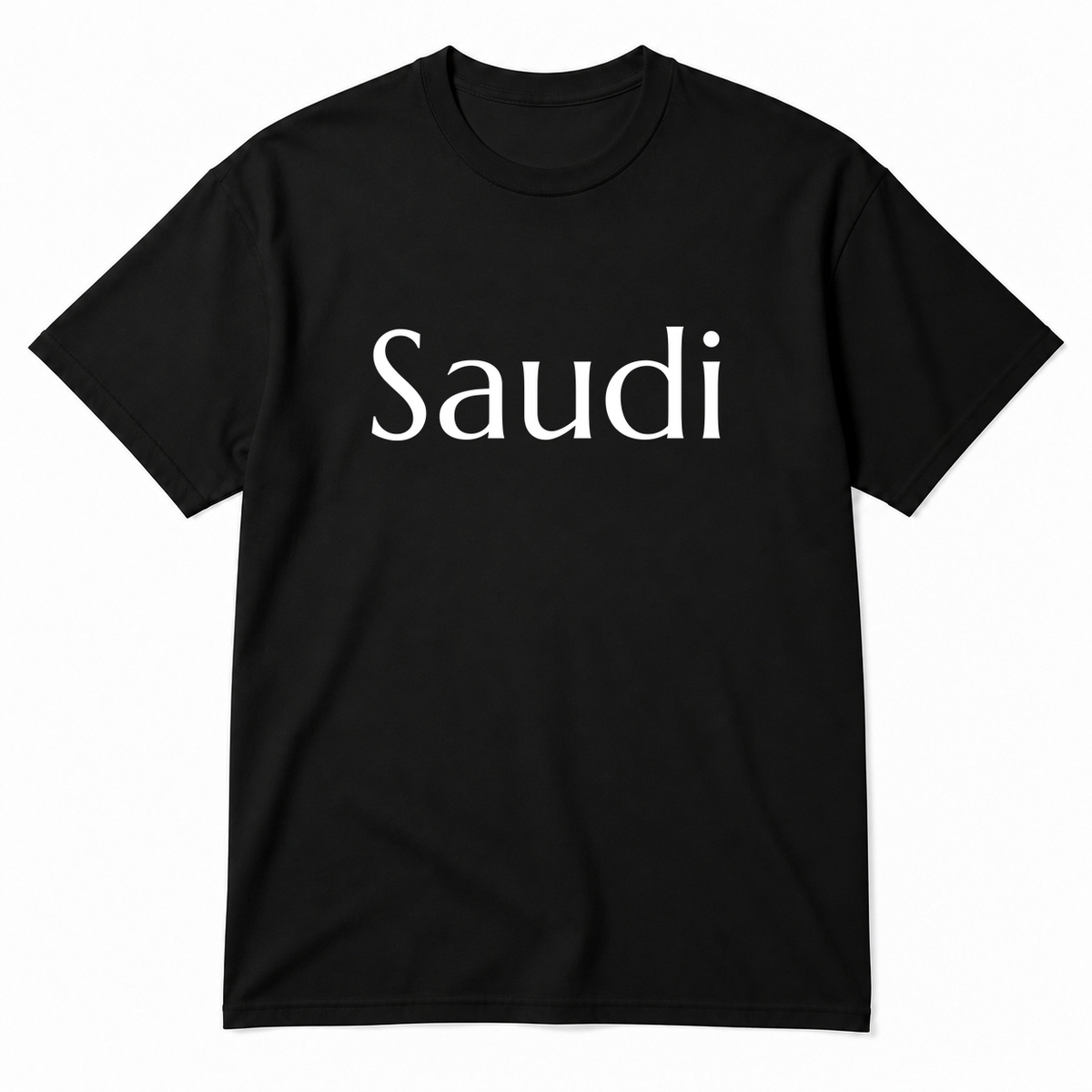 Saudi T-Shirt in black