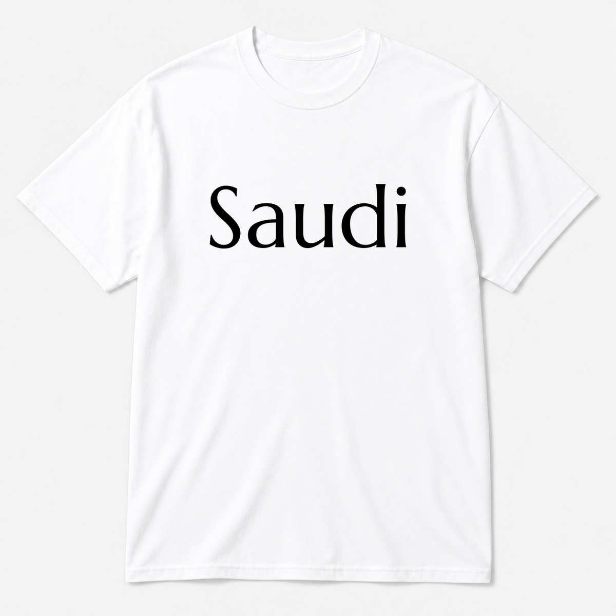 Saudi T-Shirt in white