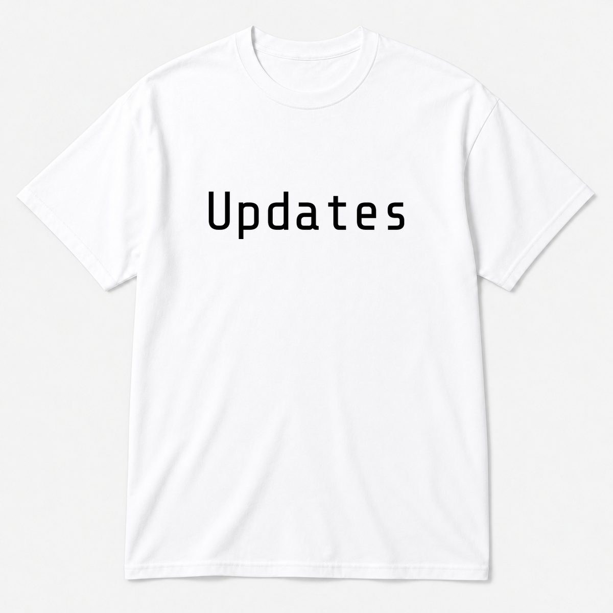 Updates T-Shirt in white
