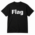 Flag T-Shirt in black
