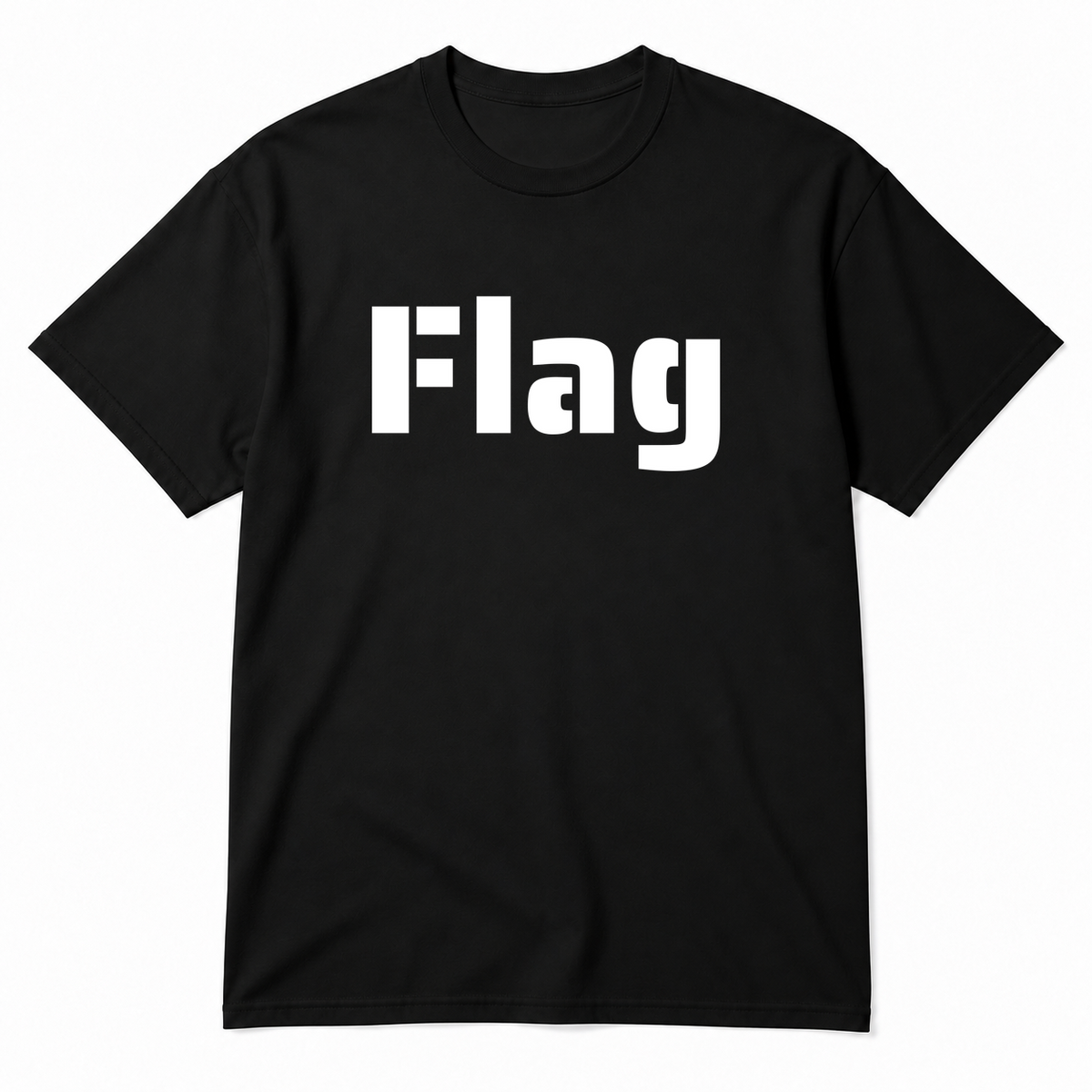 Flag T-Shirt in black