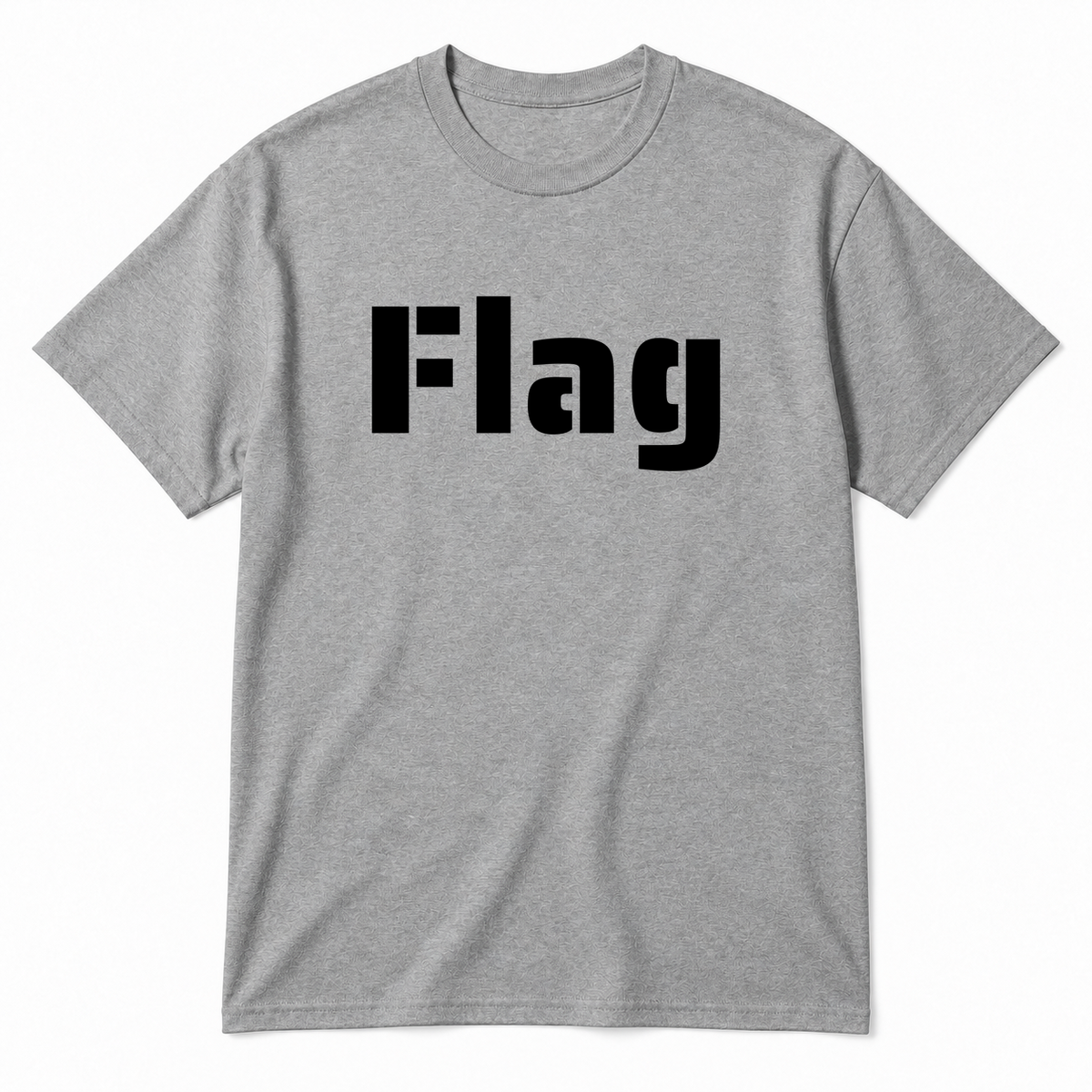 Flag T-Shirt in gray