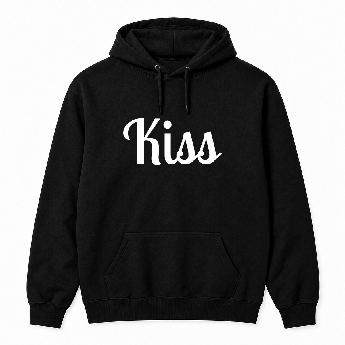 Kiss Hoodie in black