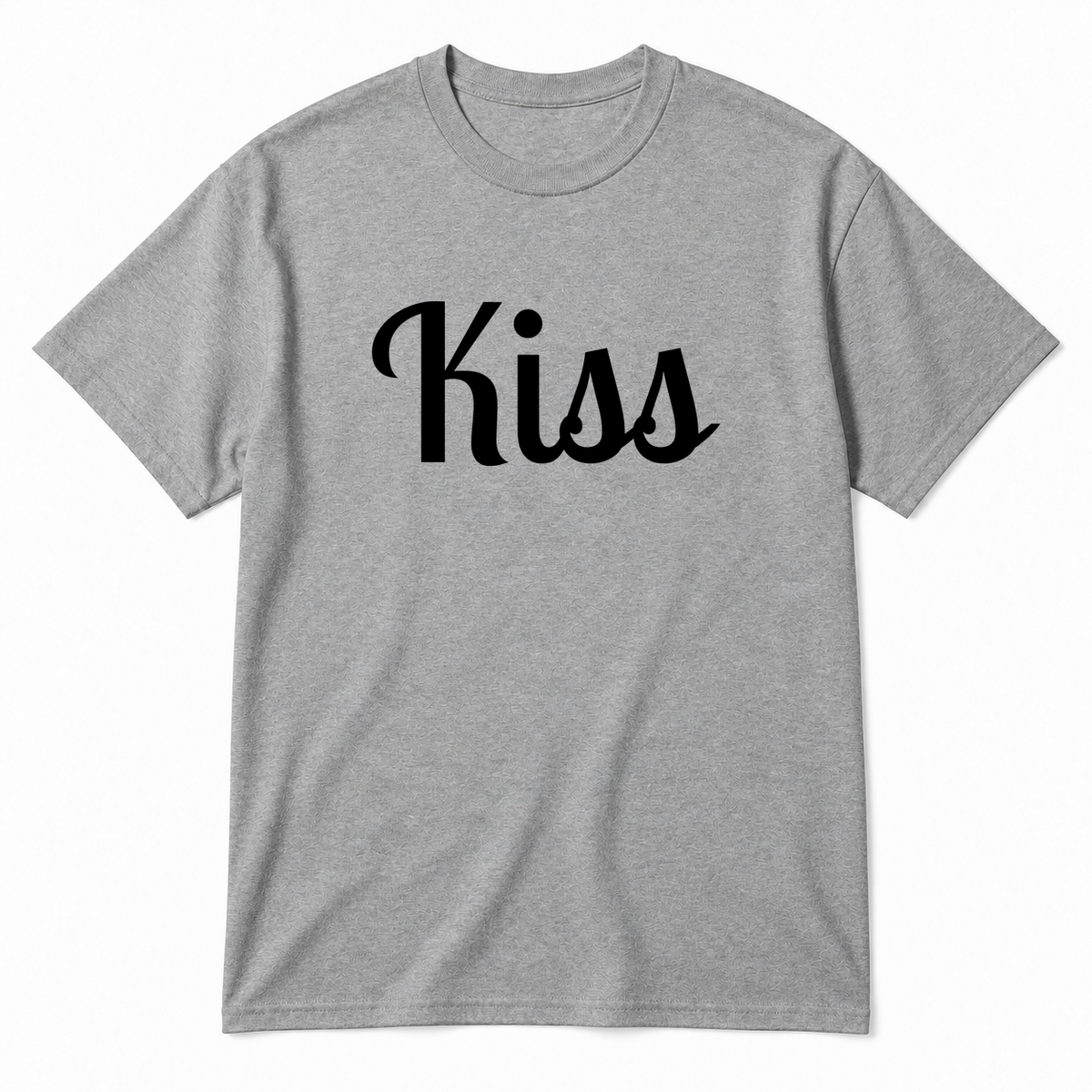 Kiss T-Shirt in gray