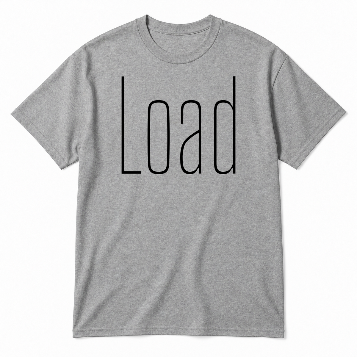 Load T-Shirt in gray