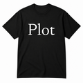 Plot T-Shirt in black