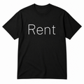 Rent T-Shirt in black