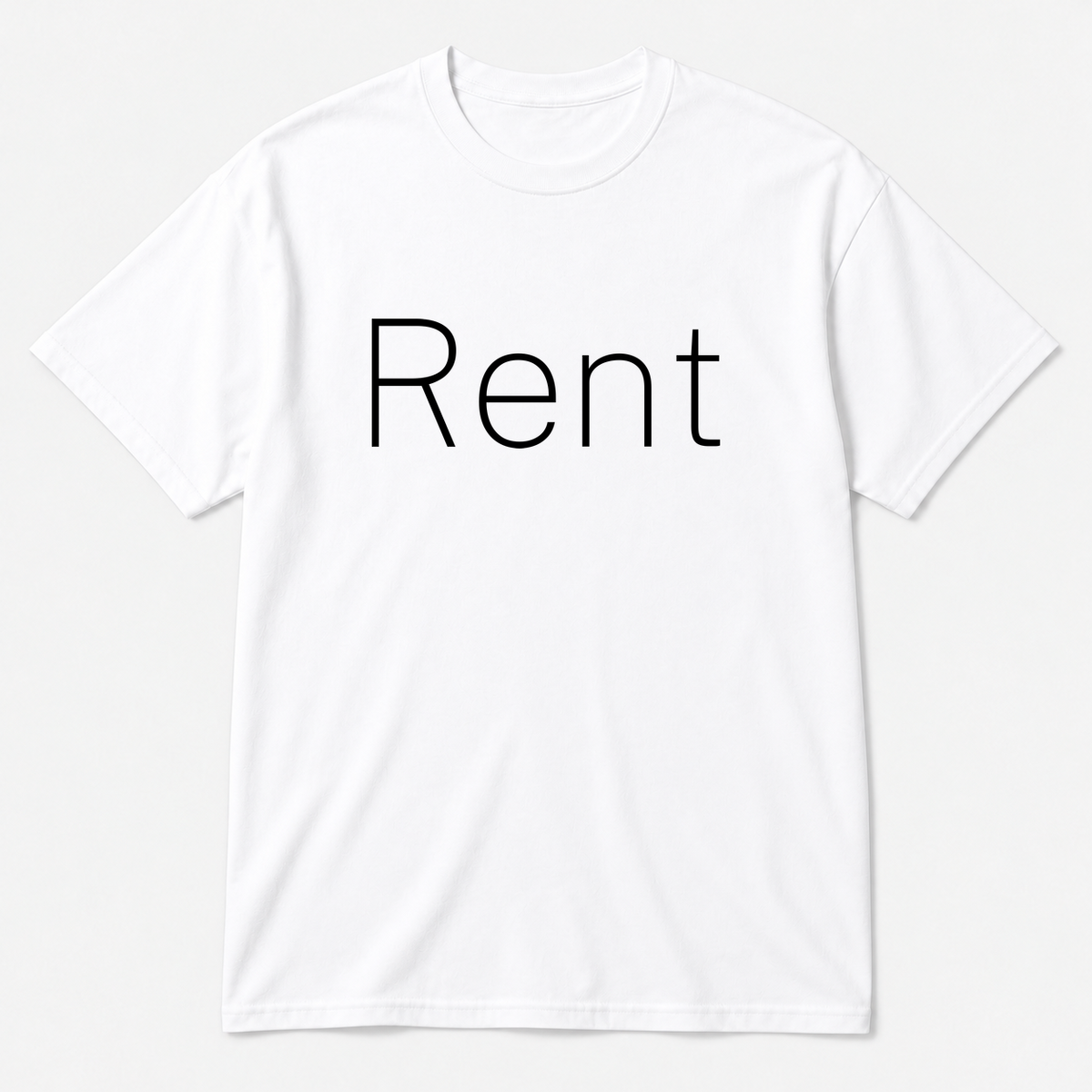 Rent T-Shirt in white