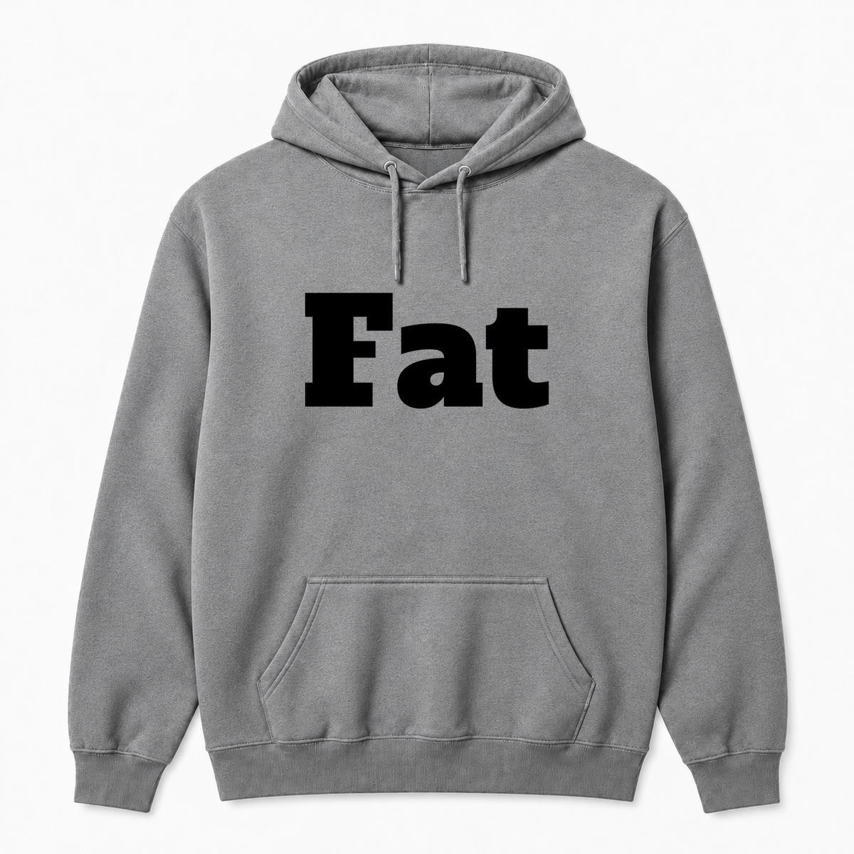 Fat Hoodie in gray