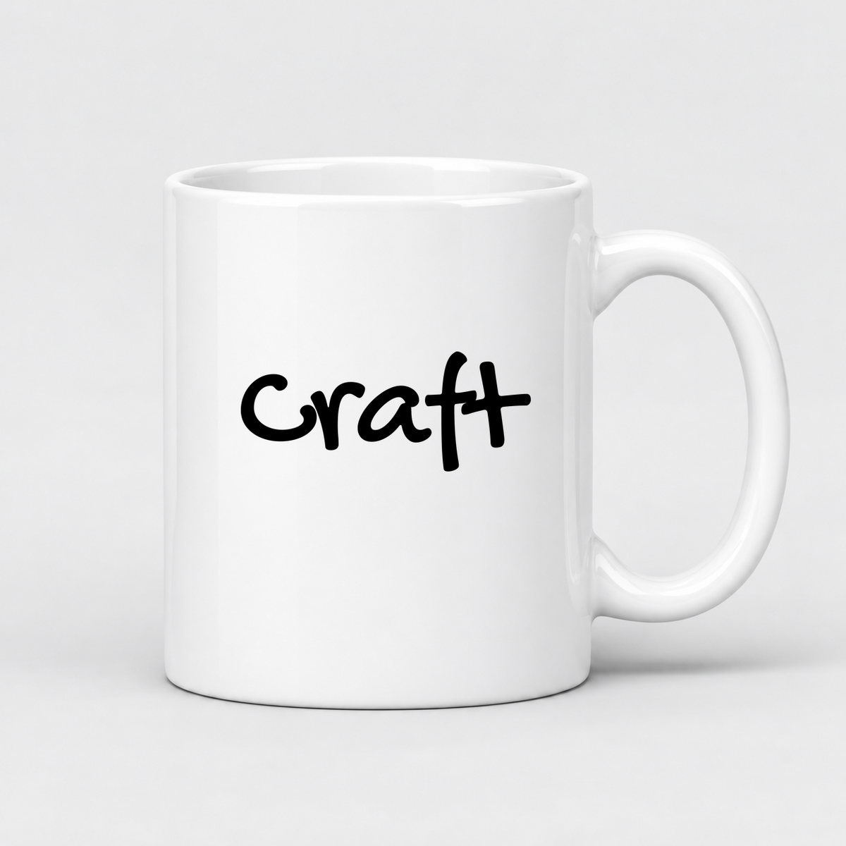 Craft Mug in white