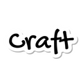 Craft die-cut sticker