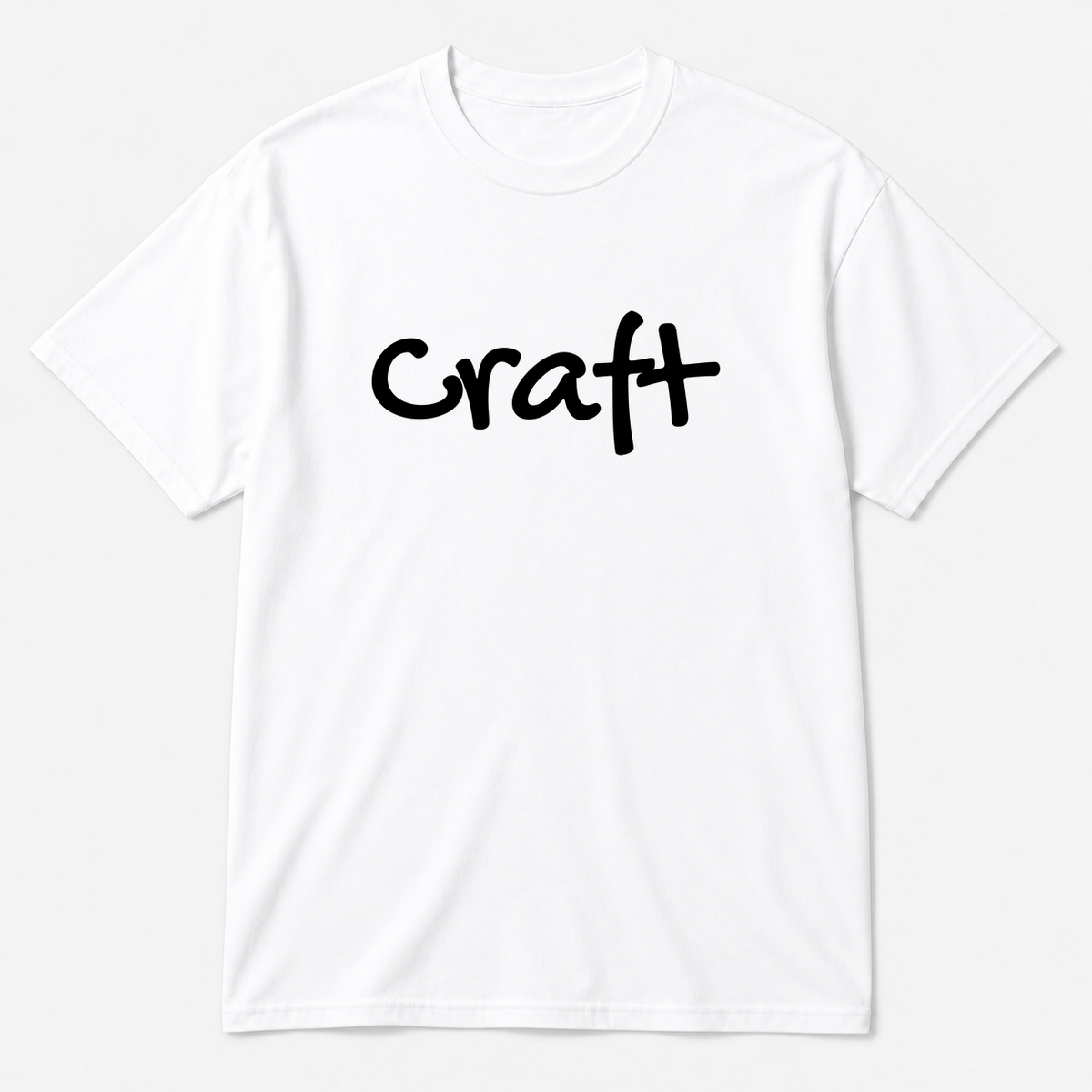 Craft T-Shirt in white