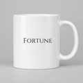 Fortune Mug in white
