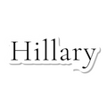Hillary die-cut sticker